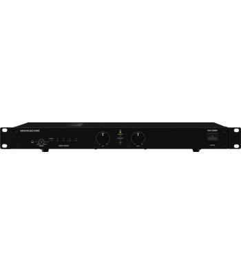 Digital forstærker 2x125Wrms - STA-200D Monacor