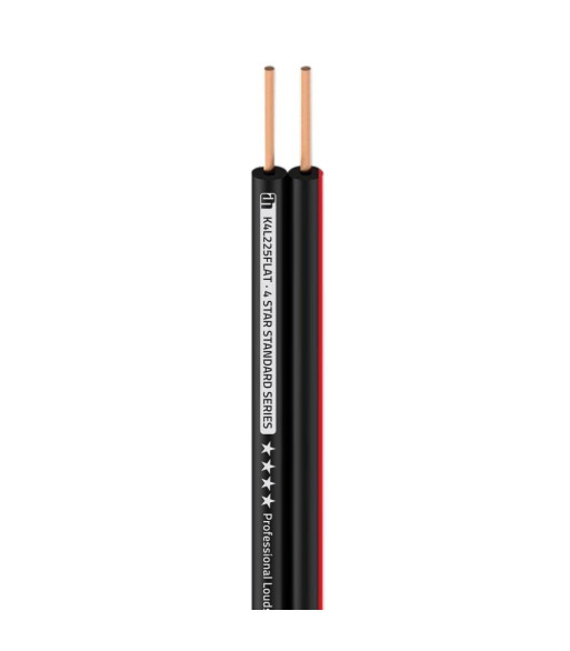 Flat Speaker Cable | 2.5 mm² AWG13 | 100 m - 100 meter Flat Speaker Cable | 2.5 mm² AWG13 | 100 m - 100 meter