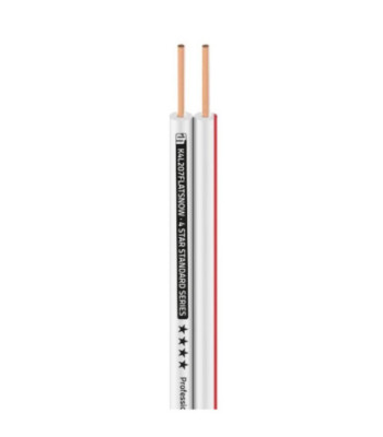 Flat Speaker Cable | 0.75 mm² AWG18 | 100 m - 100 meter