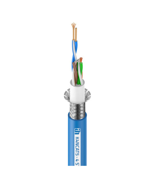 Network Cable | Cat.5e (S/UTP) halogenfree | 100 m - 100 meter Network Cable | Cat.5e (S/UTP) halogenfree | 100 m - 100 meter
