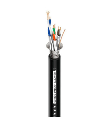 Network Cable Cat.7a (S/FTP) with PUR jacket | Made in EU - 100 meter
