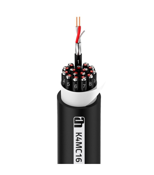 Multicore Cable | 16 channels 32 x 0.14 mm² AWG26 | 1 m - pr. meter