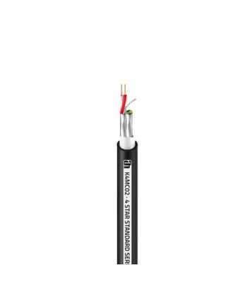 Muticore Cable | 2 channels 4 x 0.14 mm² AWG26 | 1 m - pr. meter