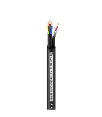 Hybrid Cable | Power & DMX | 3 x 1.5 mm² & 2 x 0.22 mm² | 100 m - 100 meter