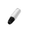 XLR plug 3-pole male