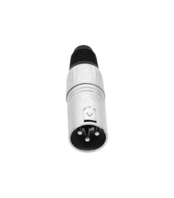 XLR plug 3-pole male