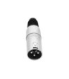 XLR plug 3-pole male