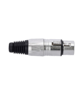 XLR plug 3-pole female