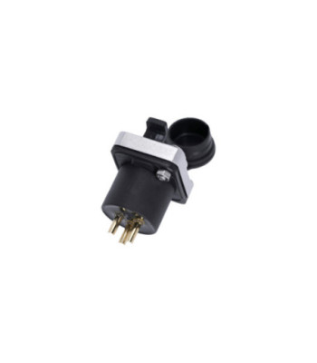 XLR chassis connector 3-pole female | IP65