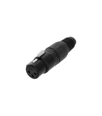 XLR plug 3-pole female