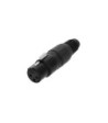XLR plug 3-pole female