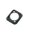  black D-housing - NAUSB-W-B Neutrik