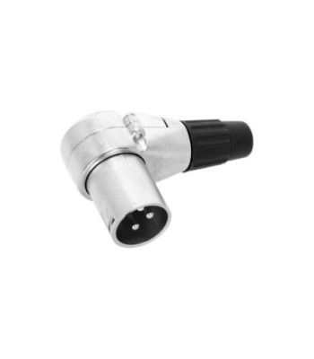 XLR plug 3-pole male | Winkelstecker