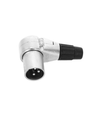 XLR plug 3-pole male | Winkelstecker