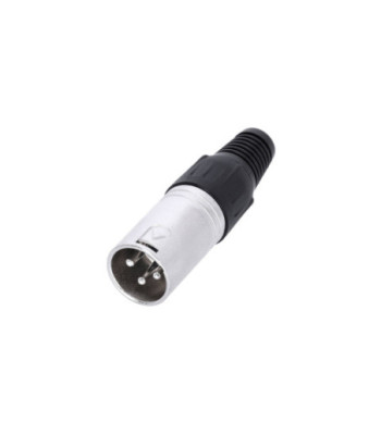 XLR plug 3-pole male