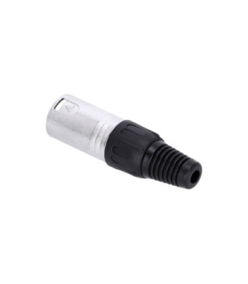 XLR plug 3-pole male