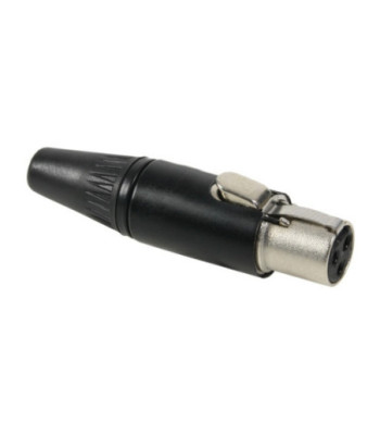 Neutrik Mini XLR plug 3-pole female REAN®