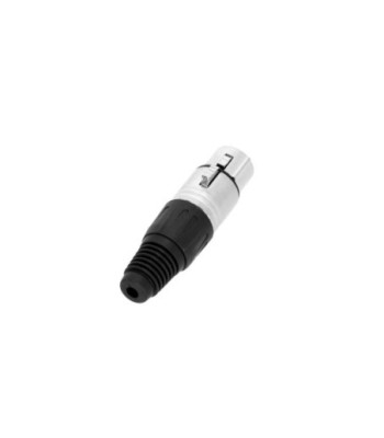 XLR plug 3-pole female