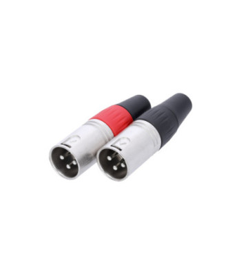 XLR plug 3-pole male | Paar