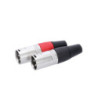 XLR plug 3-pole male | Paar