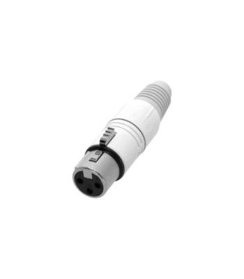 XLR plug 3-pole female