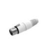 XLR plug 3-pole female