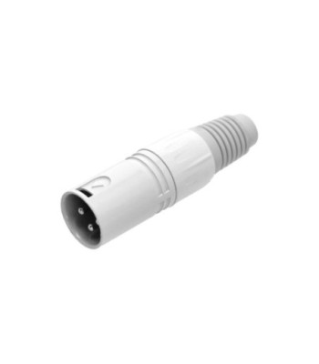 XLR plug 3-pole male