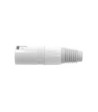 XLR plug 3-pole male