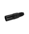 XLR plug 5-pole male
