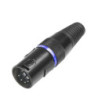 XLR plug 5-pole | with terminating resistor
