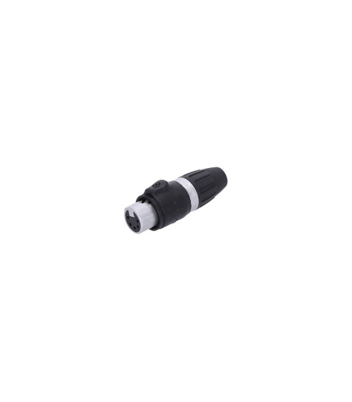 XLR connector 5-pin female IP65