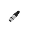 XLR plug 5-pole female