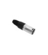 XLR plug 5-pole male