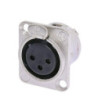 Neutrik XLR plug 3-pole female  Neutrik®