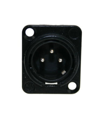 Neutrik XLR chassis connector 3-pole male  Neutrik®