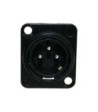 Neutrik XLR chassis connector 3-pole male  Neutrik®