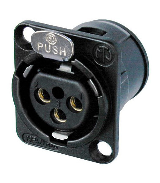 Neutrik XLR plug 3-pole female Neutrik® Neutrik XLR plug 3-pole female Neutrik®