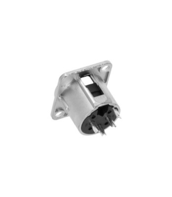 Panel jack XLR 3-pole male