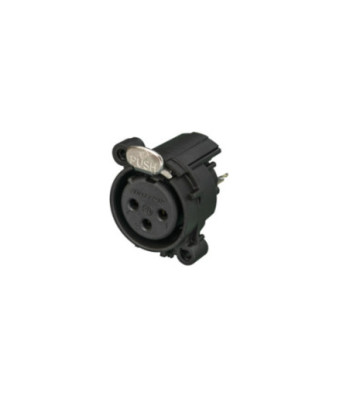 Neutrik XLR chassis connector 3-pole female  Neutrik®