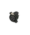 Neutrik XLR chassis connector 3-pole female  Neutrik®