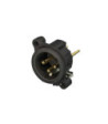 Neutrik XLR chassis connector 3-pole male  Neutrik®