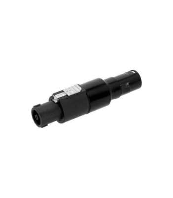 Adapter XLR 3-pole male to Standard speaker connector 4-pole female