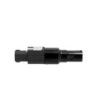 Adapter XLR 3-pole male to Standard speaker connector 4-pole female