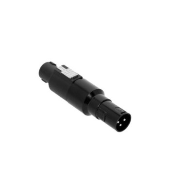 Adapter XLR 3-pole male to Standard speaker connector 4-pole female
