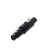 Adapter XLR 3-pole female to Standard speaker connector 4-pole female