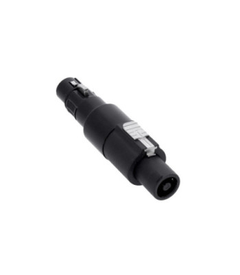 Adapter XLR 3-pole female to Standard speaker connector 4-pole female