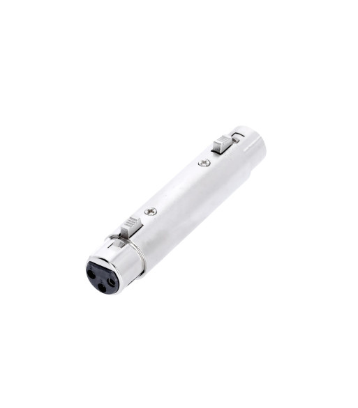 Adapter XLR 3-pole female to XLR 3-pole female Adapter XLR 3-pole female to XLR 3-pole female