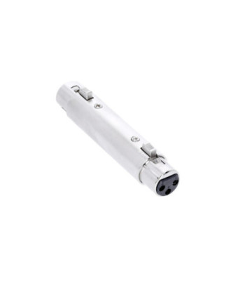 Adapter XLR 3-pole female to XLR 3-pole female