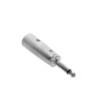 Adapter Jack TS to XLR 3-pole male