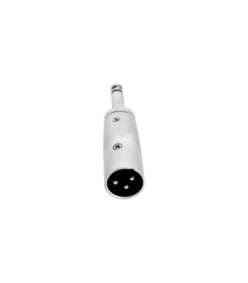 Adapter Jack TS to XLR 3-pole male